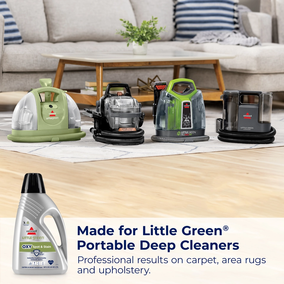 BISSELL Little Green OXY Spot & Stain Formula for Portable Carpet