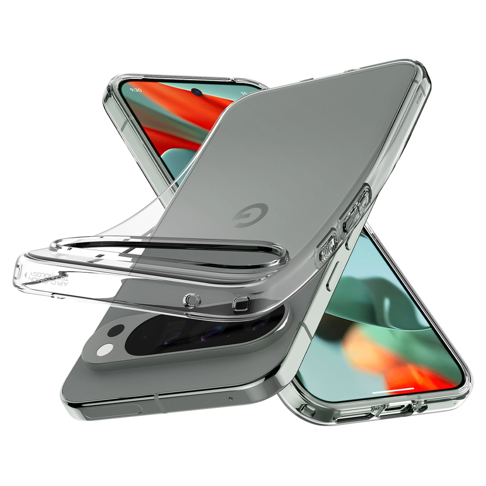 Spigen Crystal Flex Cover for Pixel 9 Pro XL - Crystal Clear