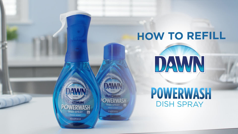  Dawn Platinum Powerwash Dish Spray - Apple Scent : Health &  Household