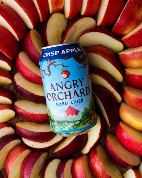 Angry Orchard Hard Cider Crisp Apple Cans - 12-12 Fl. Oz Angry Orchard Hard Cider Crisp Apple Cans - 12-12 Fl. Oz