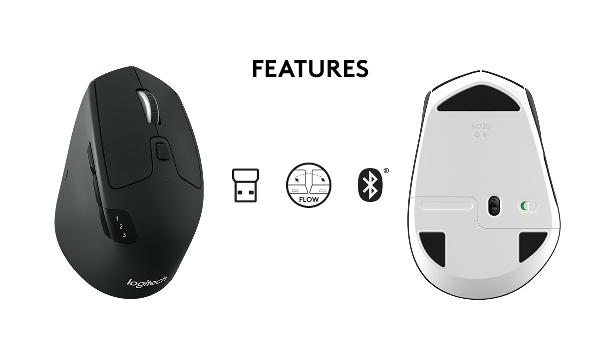 Omgaan Stiptheid Hong Kong Logitech M720 Triathlon Multi-device Wireless Mouse | Mice & Mouse Pads |  Home Office & School | Shop The Exchange