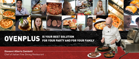 Ovenplus is your solution for your party and for your family. 