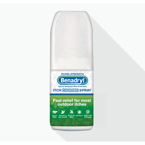 can you use benadryl spray on dogs