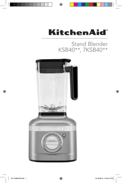 Licuadora KitchenAid K400 Plateado - USA Electrodomésticos