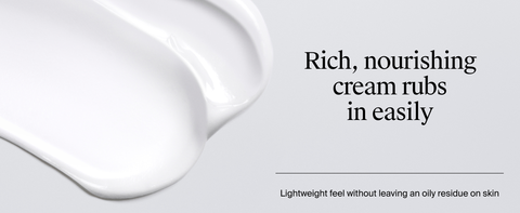 Rich nourishing cream rubs in easily, rich body cream body moisturizer moisturizing body lotion