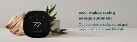 480 Ecobee &Lt;H1&Gt;Ecobee Smart Thermostat Enhanced - Programmable, Touch-Screen, Wi-Fi - Black&Lt;/H1&Gt; Https://Www.youtube.com/Watch?V=Skphqstoy20 Enhanced Smart Programmable Touch-Screen Wi-Fi Thermostat With Alexa, Apple Homekit And Google Assistant Gives You Automatic Energy Savings And Adapts To Your Lifestyle By Adjusting Temperature Based On Occupancy, Suggesting Schedule Changes, And Optimizing Your Energy Savings. Eco+ Comes With Features That Automatically Turn Temperatures Down When You'Re Away Or Asleep. Works With Your Smart Device Or Apple Watch And Connects To Your Smart Home System Like Apple Homekit, Amazon Alexa, Google Assistant, Smartthings, And Ifttt. Trusted By Experts And Made For The Planet, Smart Thermostat Enhanced Delivers Unparalleled Comfort And Savings &Lt;H5&Gt;We Also Provide International Wholesale And Retail Shipping To All Gcc Countries: Saudi Arabia, Qatar, Oman, Kuwait, Bahrain.&Lt;/H5&Gt; Ecobee Smart Thermostat Enhanced Ecobee Smart Thermostat Enhanced - Black