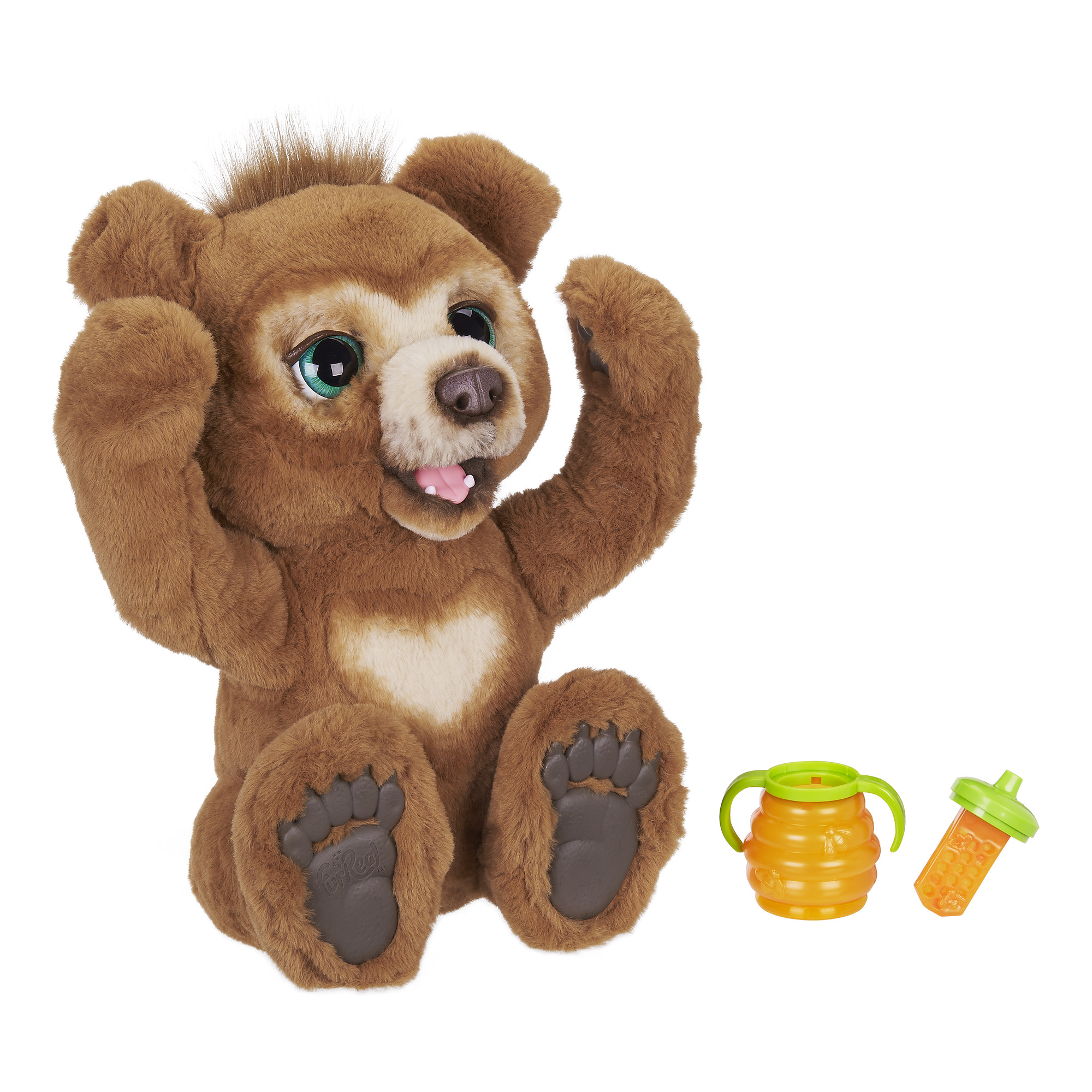 furReal Cubby, the Curious Bear Interactive Plush Toy, Accessory - Walmart.com