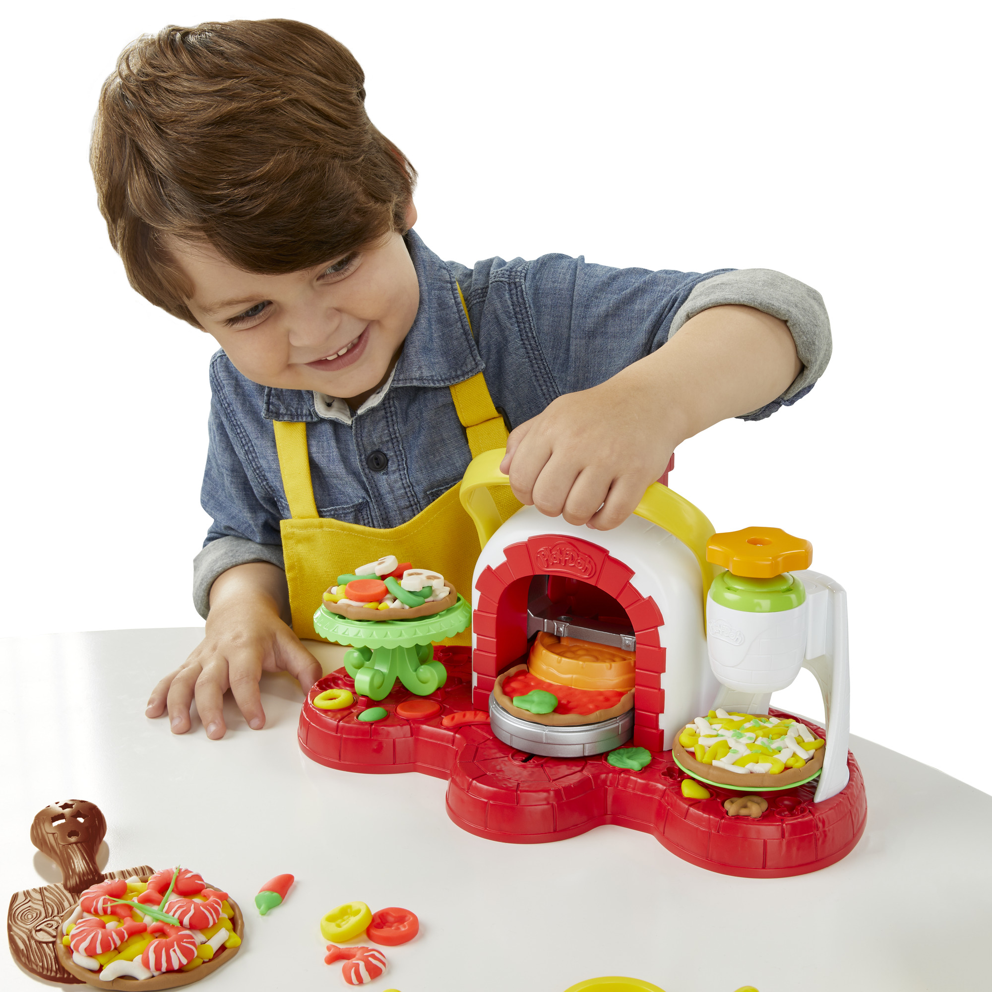 Kids Toys Play-Doh Play n Store Table inc 6 Tubs of Dough and Accessories 