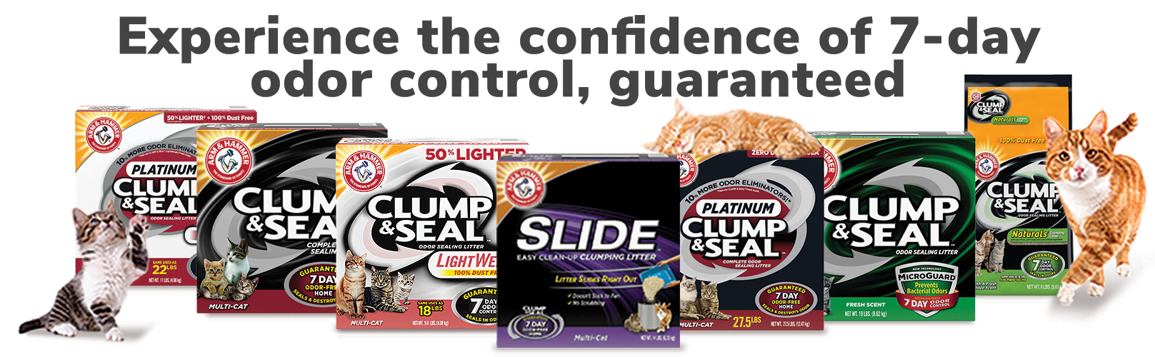 Arm and hammer clump and seal lightweight sale