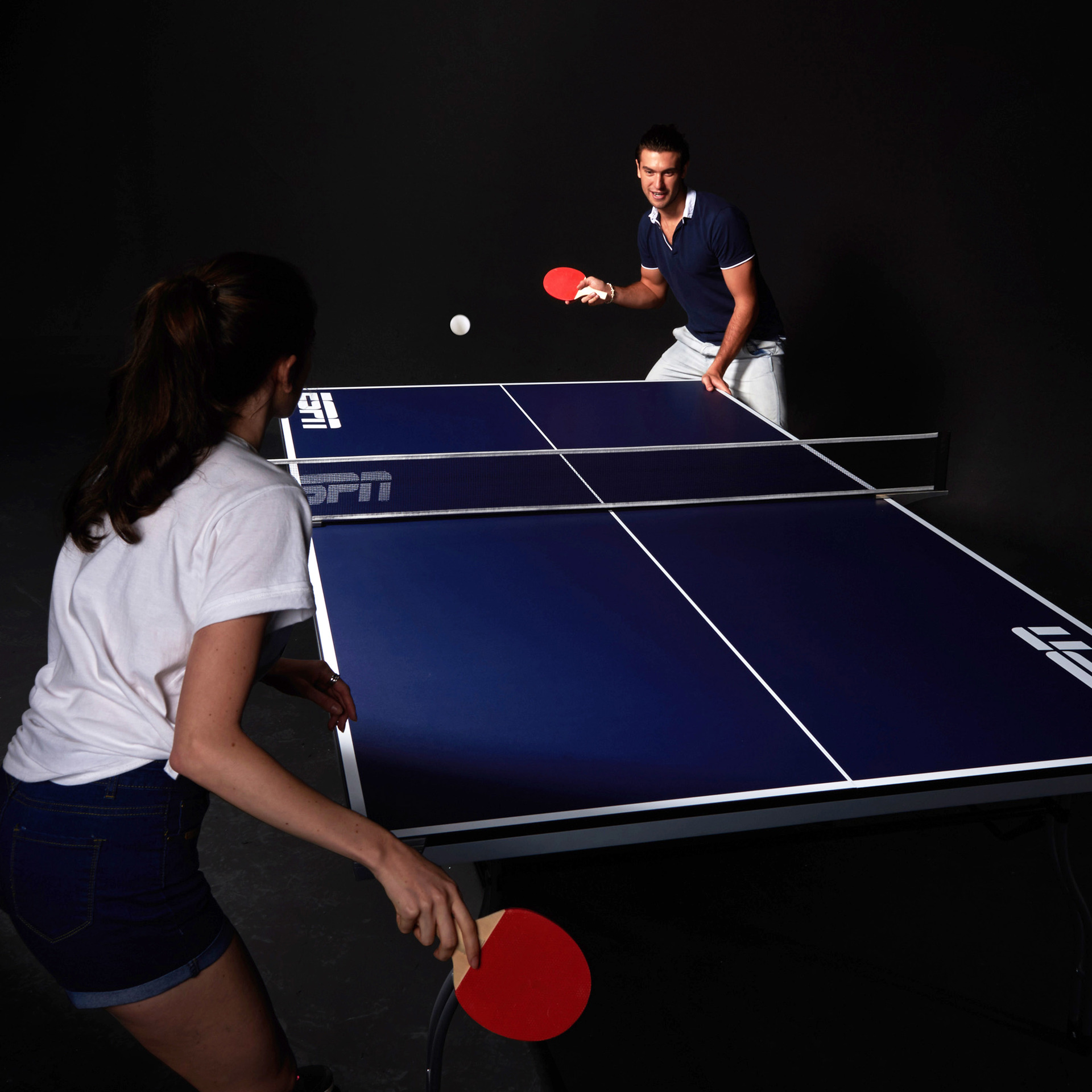 Lancaster 4 Piece Official Size Indoor Folding Table Tennis Ping Pong Game  Table 821735440110