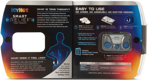 Icy Hot Smart Relief Tens Therapy Knee & Shoulder Pain Therapy