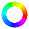 Color wheel circle