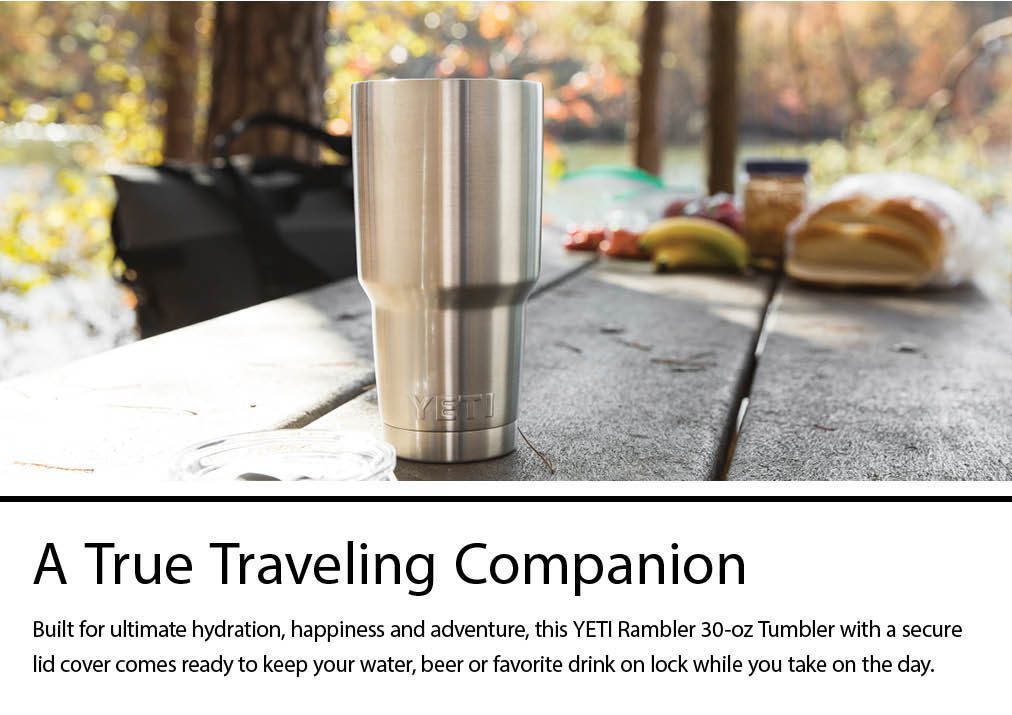 yeti rambler 30 oz stainless steel