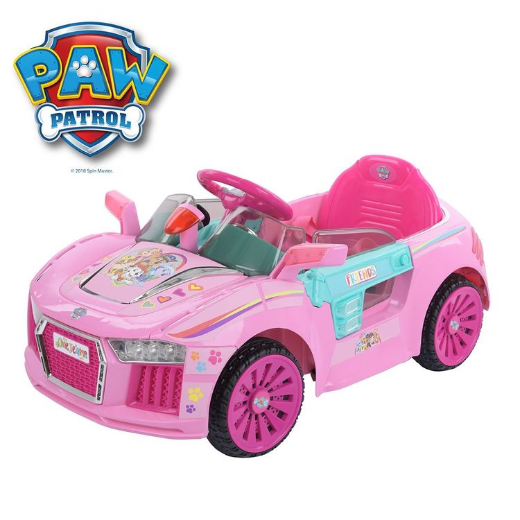 Paw Patrol ECruiser RideOn Car, Pink eBay