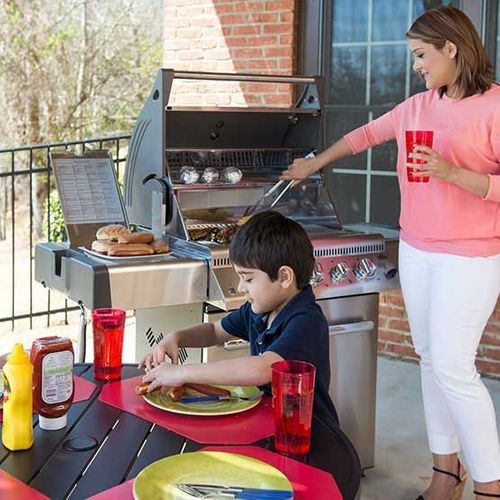 Napoleon LEX485 5burner 74,000BTU Propane Gas BBQ Grill with Cover