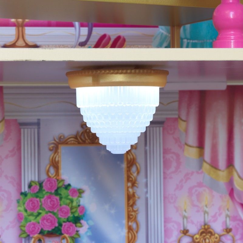 Chandelier lights up and makes sounds