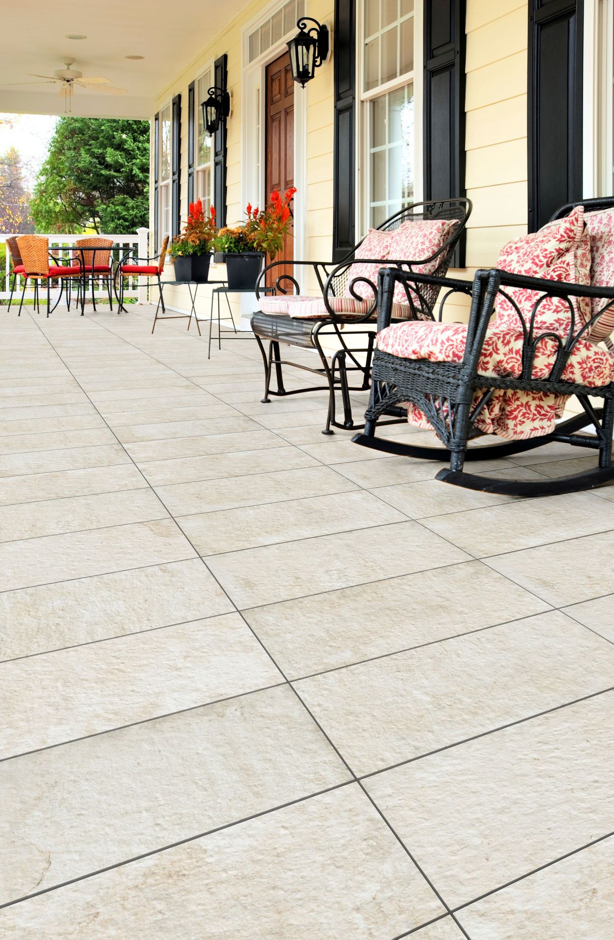 porcelain paver patio on Style Selections Everest 24 In L X 12 In W X 1 In H Paver In The Pavers Stepping Stones Department At Lowes Com