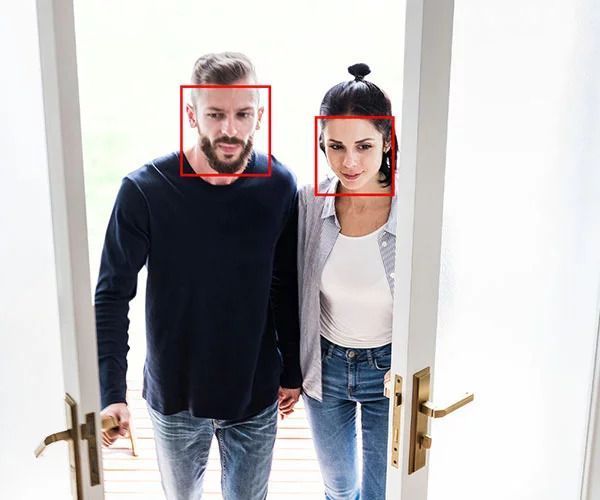 Identifying a couple's face