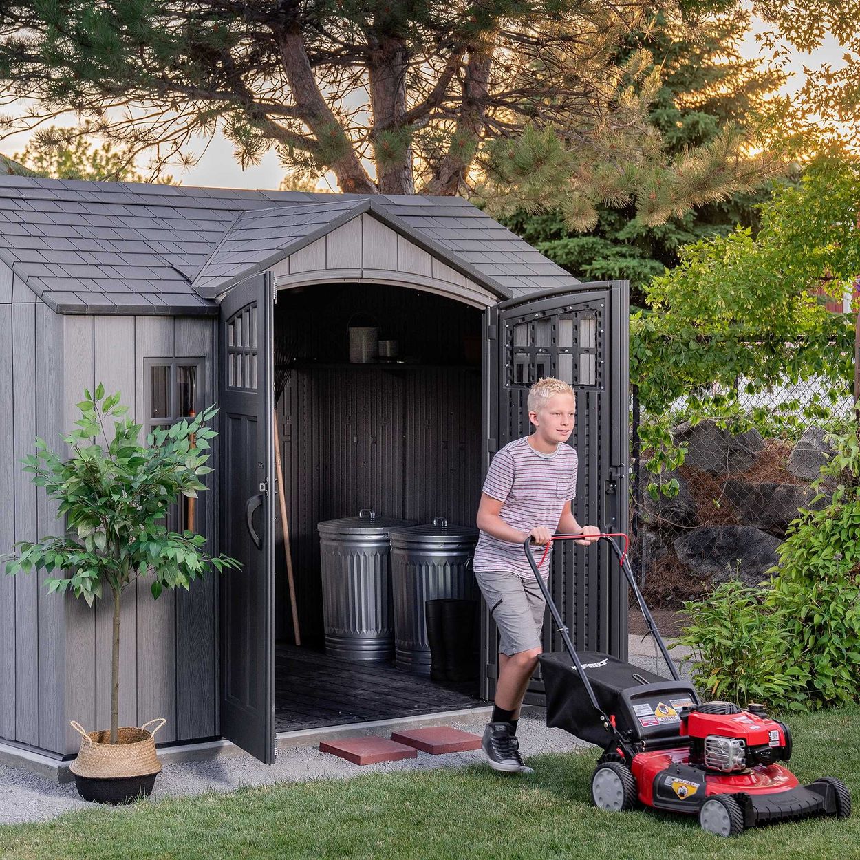 Lifetime 10 Ft X 8 Ft Outdoor Storage Shed Costco