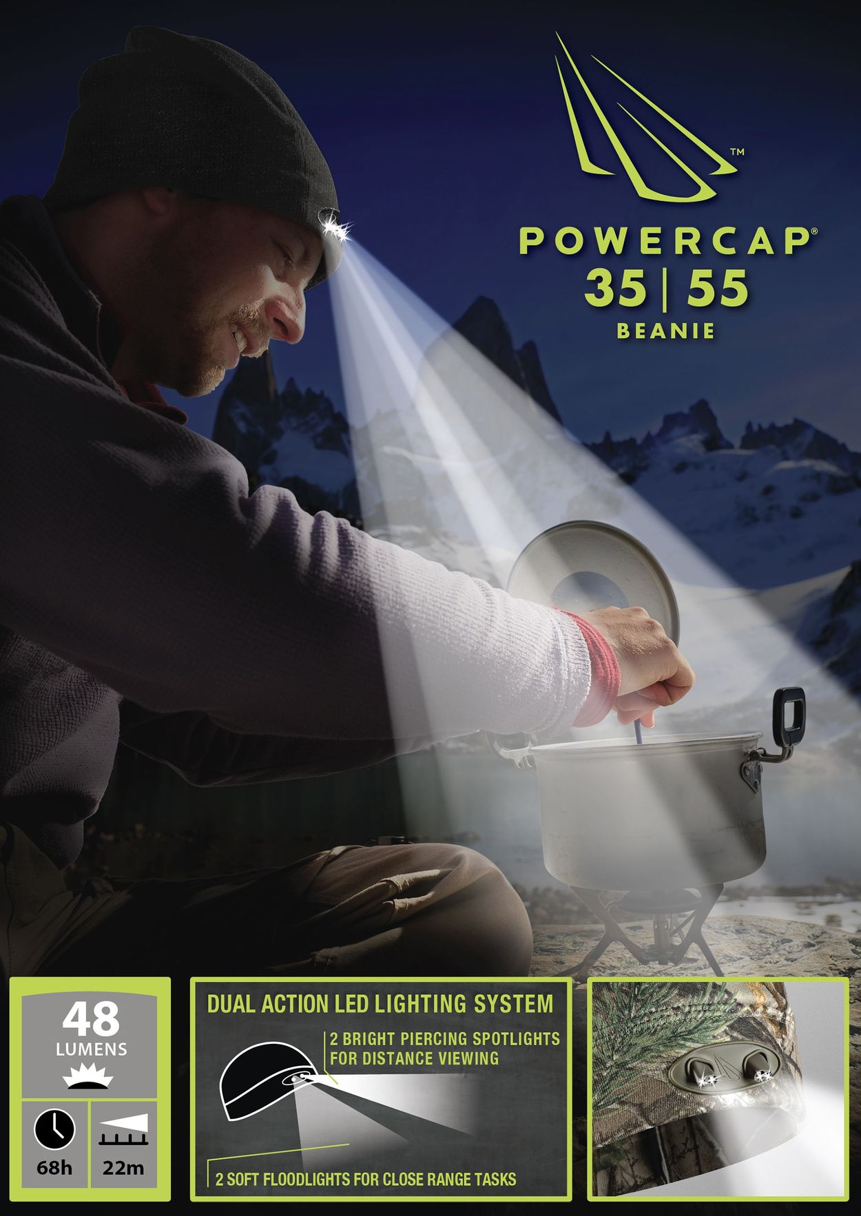 outland fire pit costco replacement parts on Panther Vision Powercap Led Lighted Beanie 2 Pack Costco