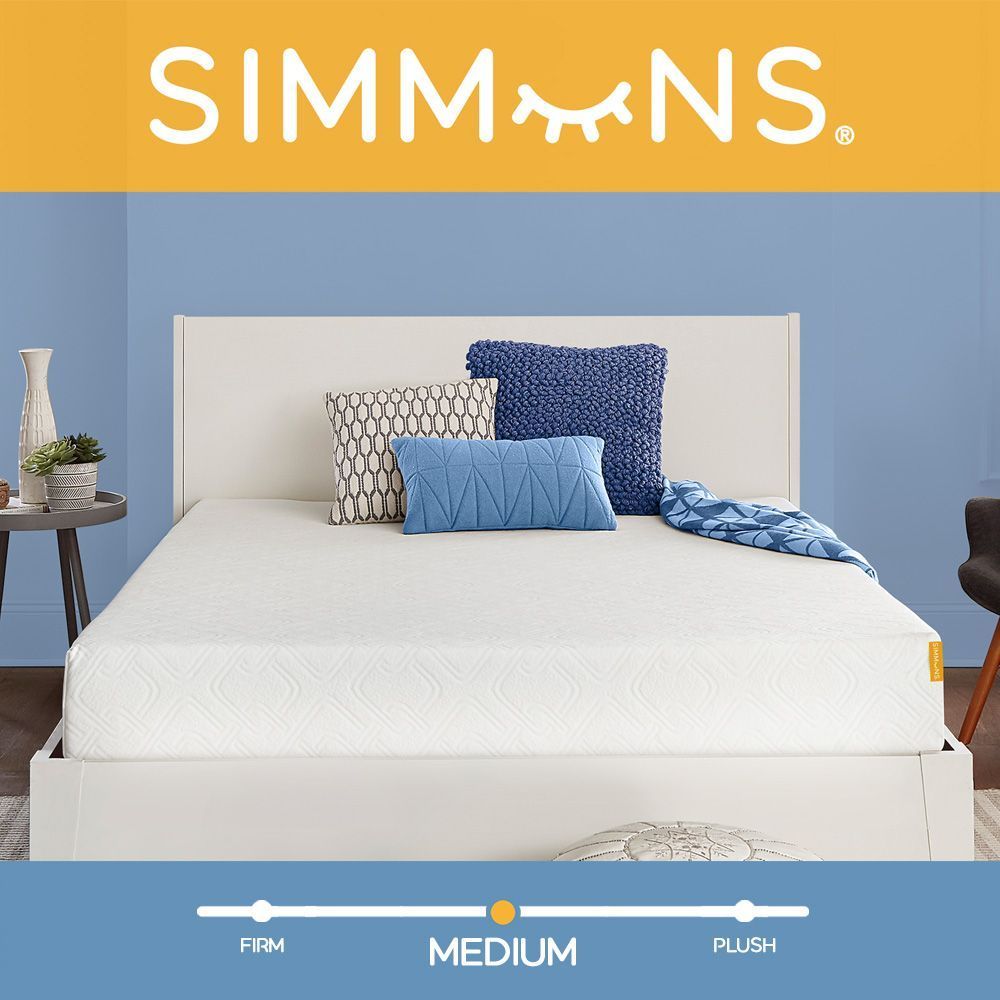 Medium Gel Memory Foam Mattress Costco, Simmons Adjustable Bed Frame