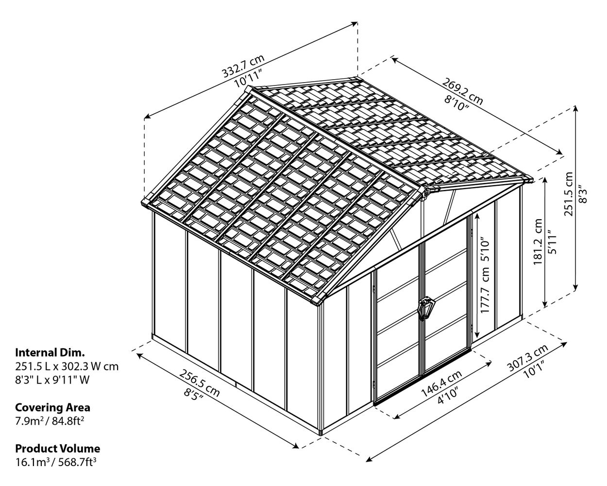 Image of the dimensions