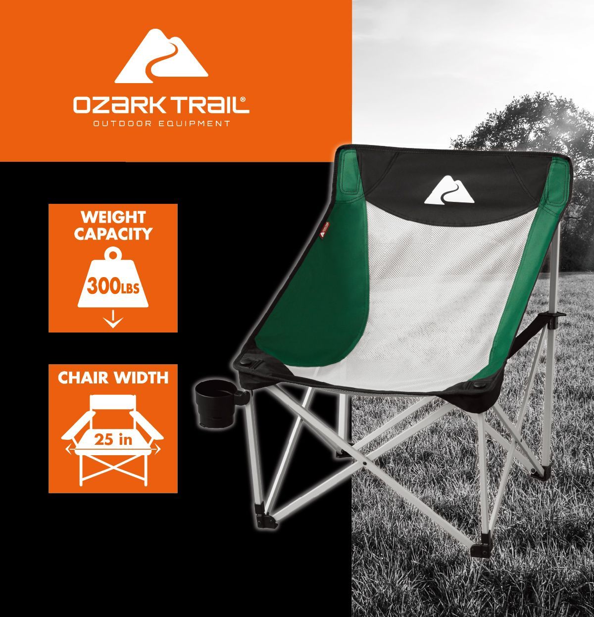 ozark low profile chair