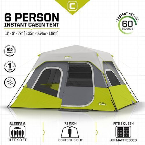 6 person tent costco