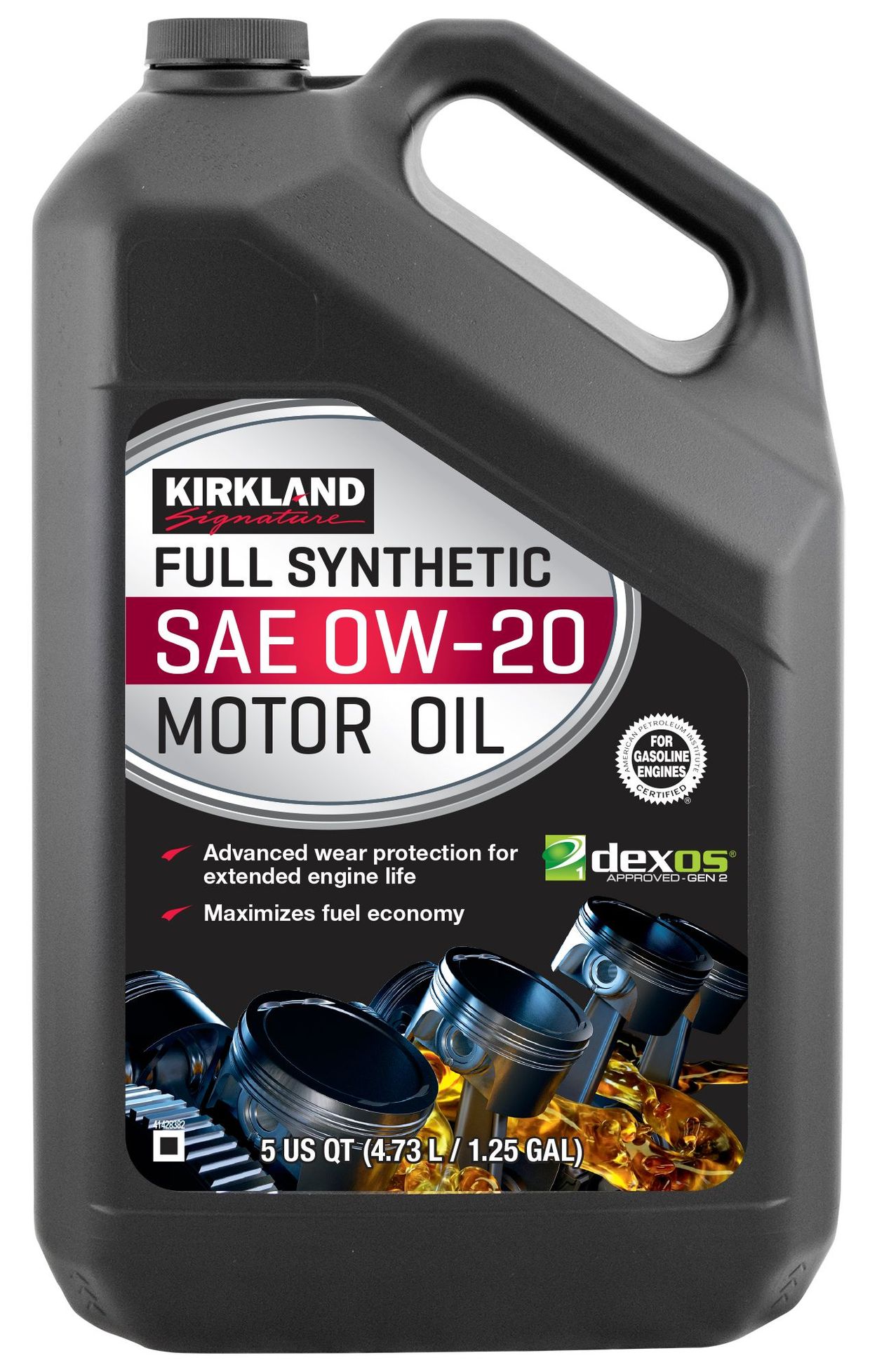 Kirkland Signature 0w Full Synthetic Motor Oil 5 Quart 2 Pack