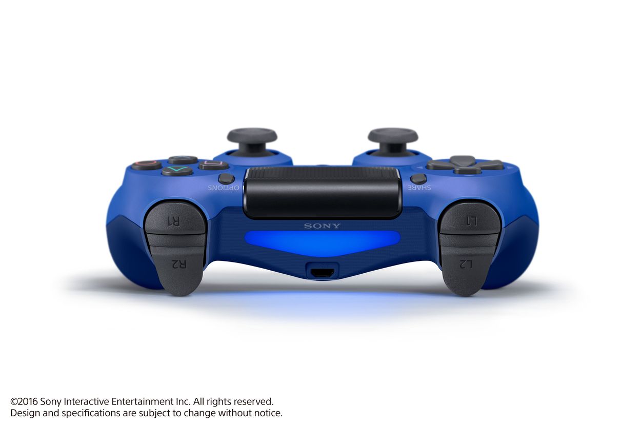 blue wireless ps4 controller