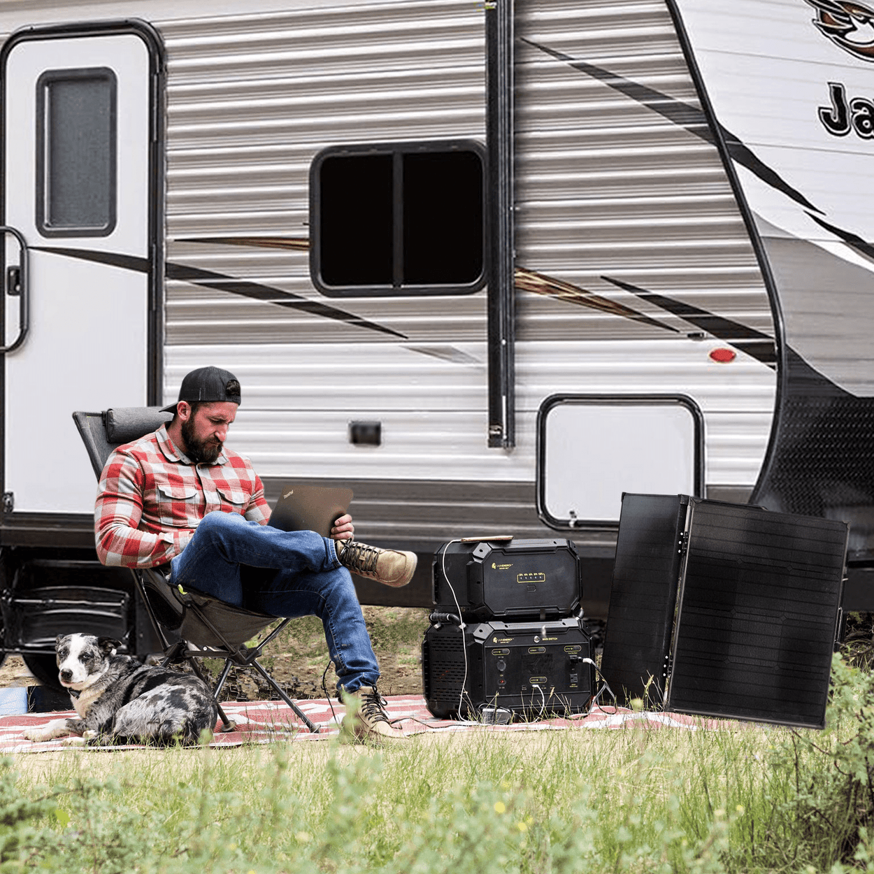 The ME Max Energy Kit gives you the freedom to take renewable power with you wherever you go.