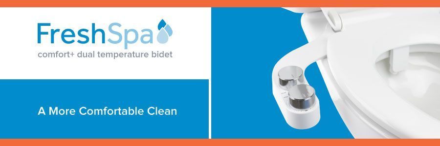 FreshSpa Comfort+ Dual Temperature Bidet: A More Comfortable Clean