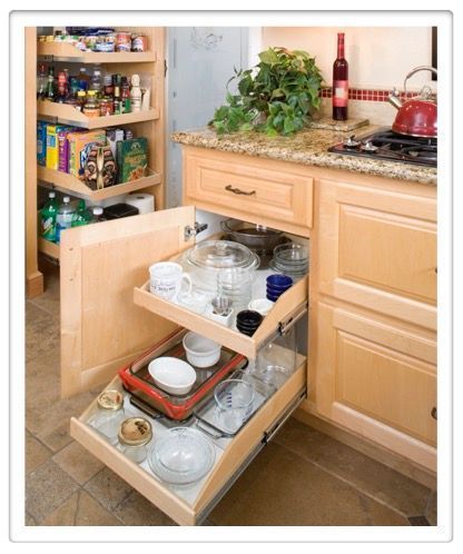 Made To Fit Slide Out Shelves For Existing Cabinets By Slide A Shelf Costco