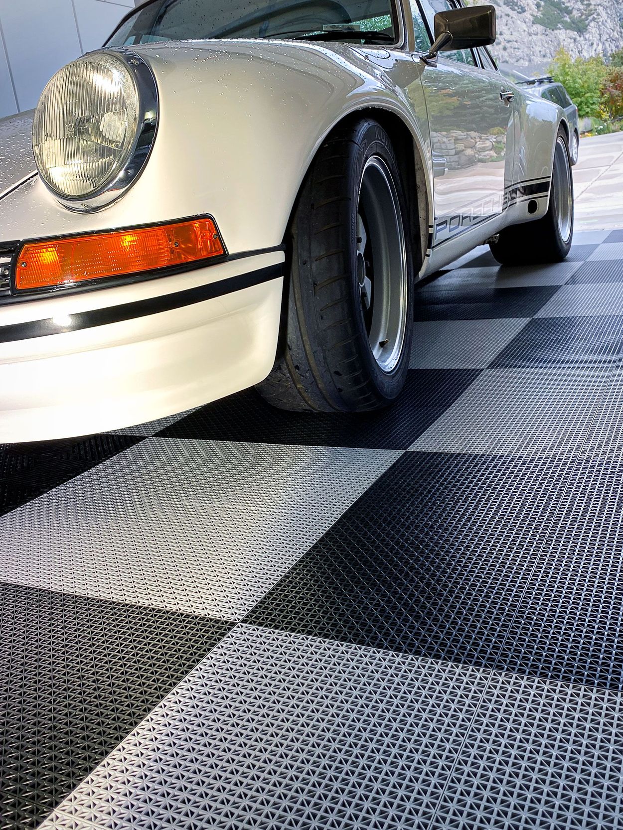 Motofloor Modular Self Draining Garage Floor Tiles Costco