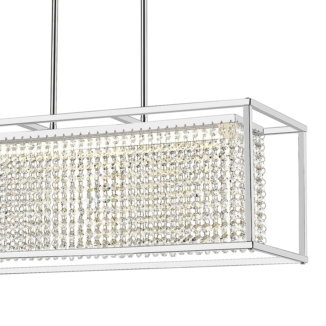 milo led chandelier light