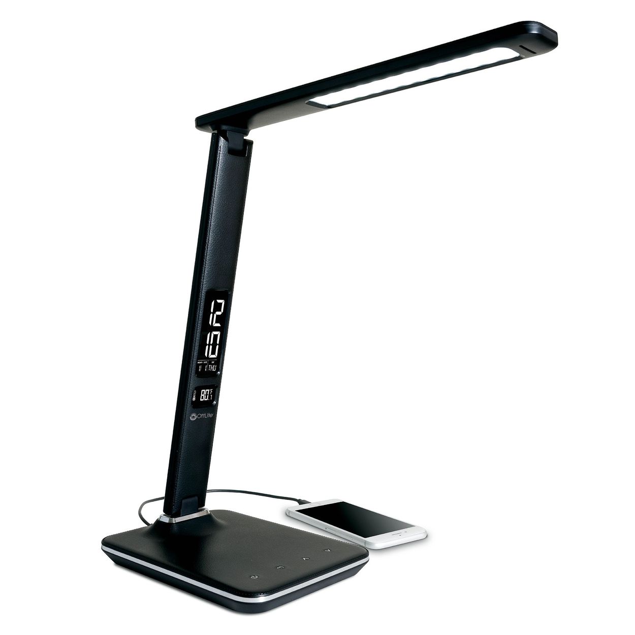 OttLite Executive Desk Lamp with 2.1A 