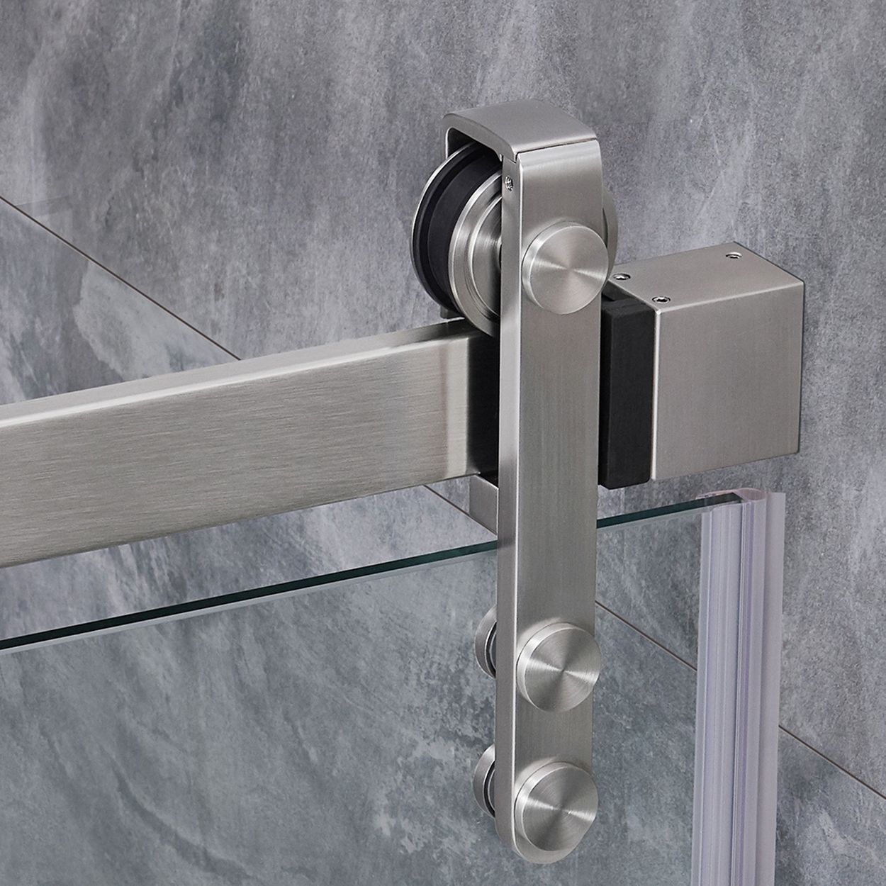 Ove Sheffield 60 In Sliding Glass Shower Door Costco