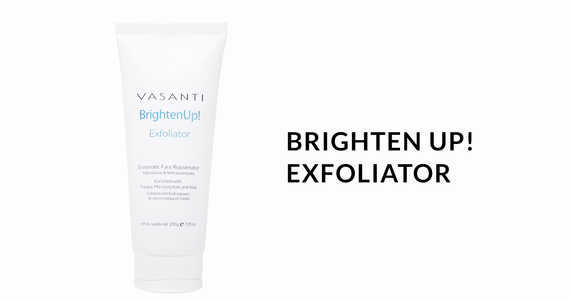 vasanti brighten up exfoliator