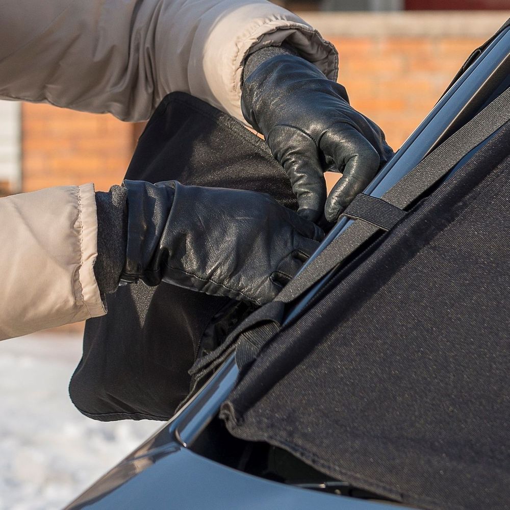 Frostblocker Winter Windshield Cover And Mirror Covers Homesmartcamera