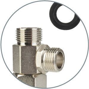 Metal T-valve and Bidet Parts