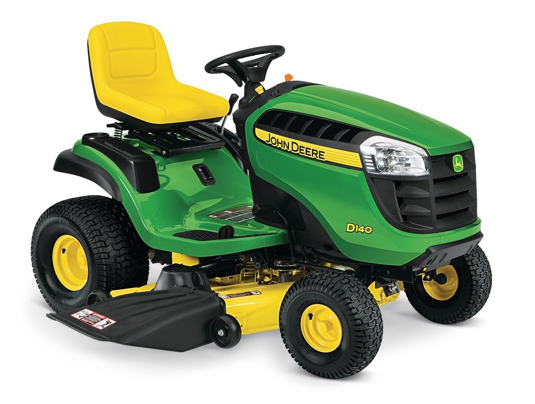 John Deere D140 22 Hp V Twin Hydrostatic 48 In Riding Lawn Mower Mulching Capable In The Gas Riding Lawn Mowers Department At Lowes Com [ 794 x 1050 Pixel ]