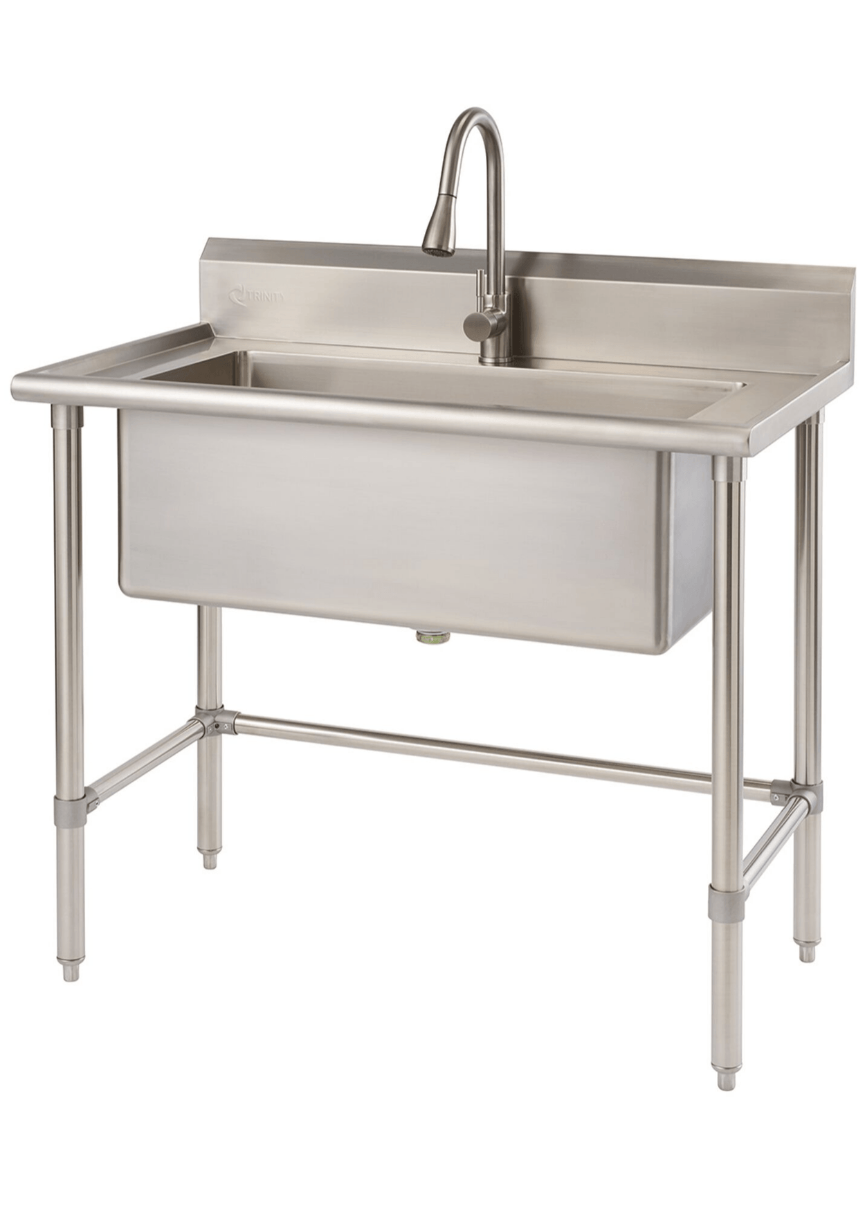 [View 26+] Trinity Stainless Steel Utility Sink With Faucet Costco Stainless Steel Laundry Sink Costco