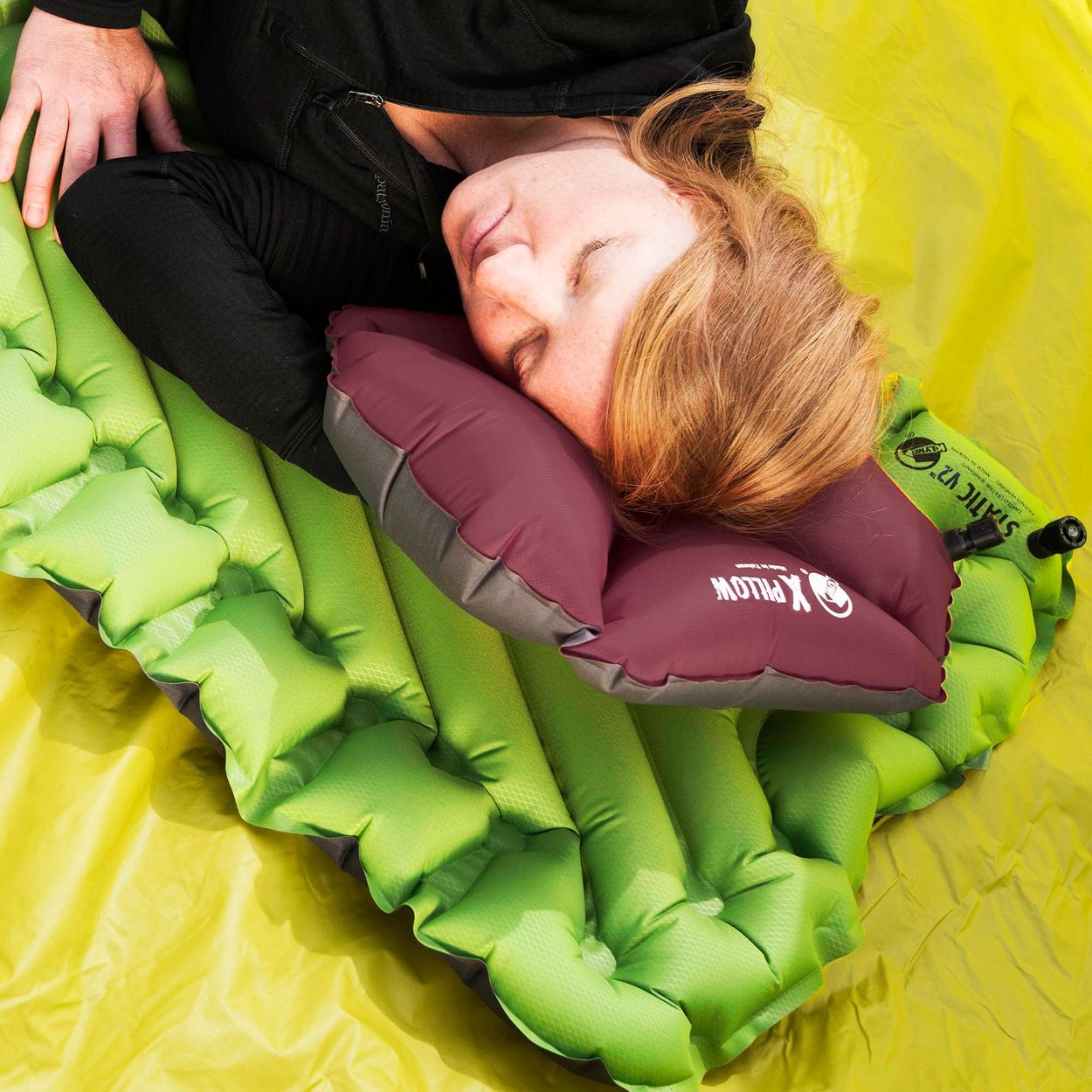 klymit static v2 inflatable sleeping pad
